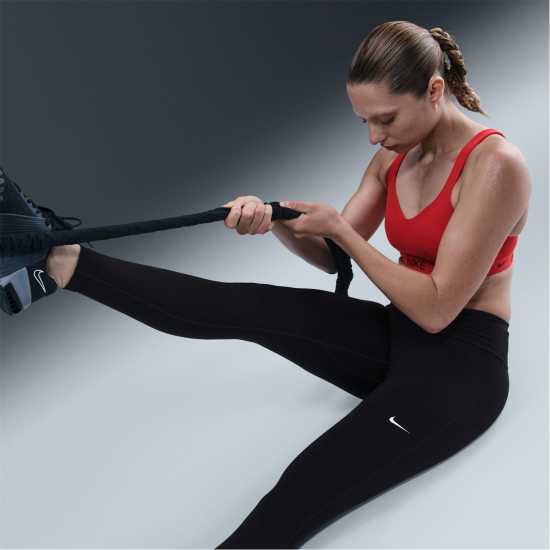 Nike Дамски Клин One Seamless Front High-Waisted Leggings Womens Black Дамски клинове за фитнес
