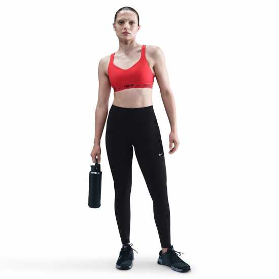 Nike Дамски Клин One Seamless Front High-Waisted Leggings Womens Black Дамски клинове за фитнес