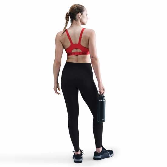 Nike Дамски Клин One Seamless Front High-Waisted Leggings Womens Black Дамски клинове за фитнес