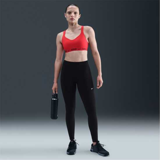 Nike Дамски Клин One Seamless Front High-Waisted Leggings Womens Black Дамски клинове за фитнес