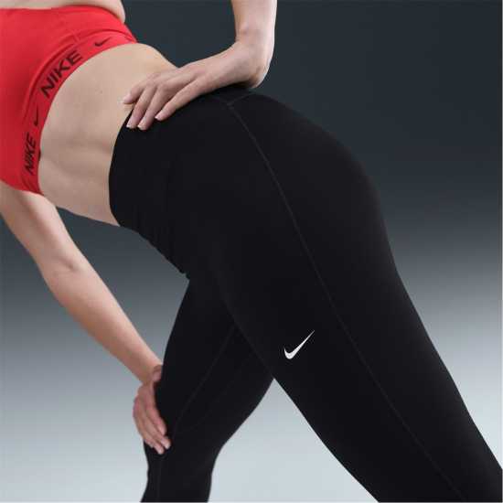 Nike Дамски Клин One Seamless Front High-Waisted Leggings Womens Black Дамски клинове за фитнес