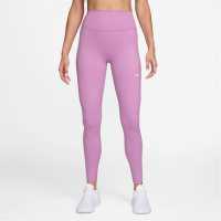 Nike Дамски Клин One Seamless Front High-Waisted Leggings Womens Light Magenta 