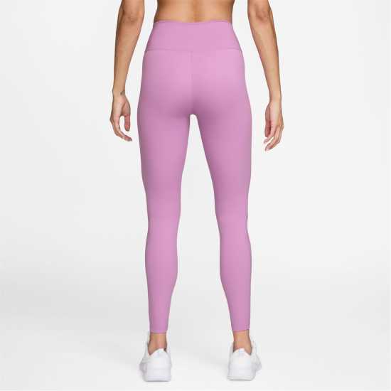 Nike Дамски Клин One Seamless Front High-Waisted Leggings Womens Light Magenta 
