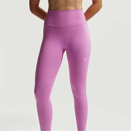 Nike Дамски Клин One Seamless Front High-Waisted Leggings Womens Light Magenta 