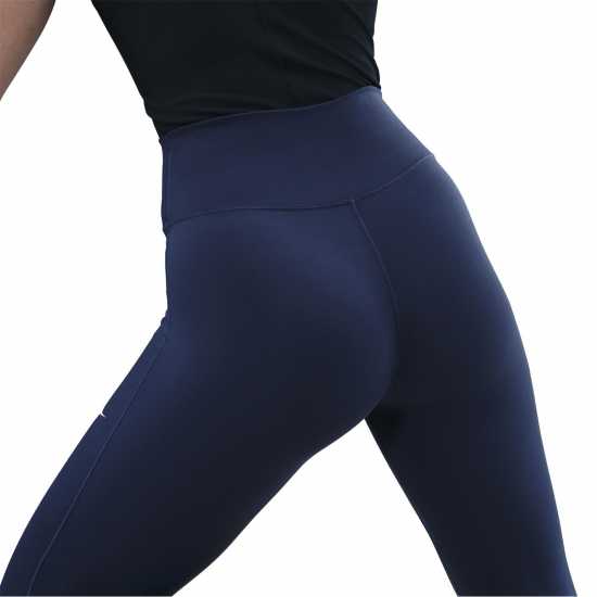 Nike Дамски Клин One Seamless Front High-Waisted Leggings Womens Midnight Navy Дамски клинове за фитнес