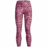 Under Armour Armour Aop Ankle Leggings Pink Дамски клинове за фитнес