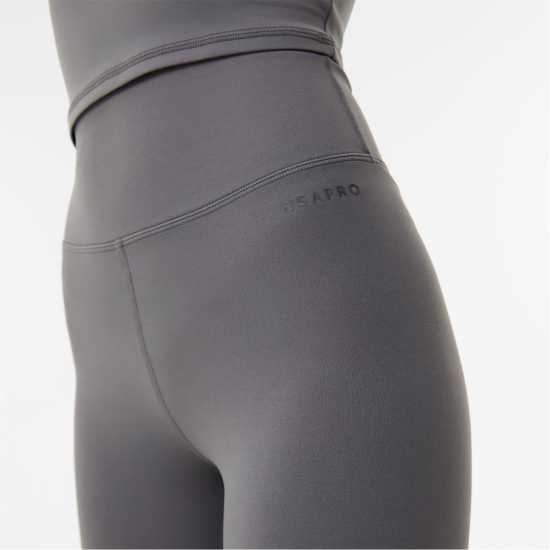 Дамски клинове за фитнес Usa Pro Pro X Sophie Habboo High Rise Flare Legging Womens Акула Сиво Usa Pro Pro X Sophie Habboo High Rise Flare Legging Womens Акула Сиво Дамски клинове за фитнес