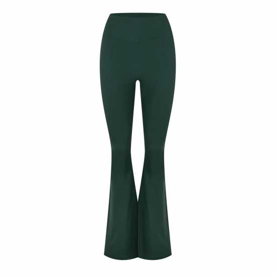 Usa Pro Pro X Sophie Habboo High Rise Flare Legging Womens Хаки Дамски клинове за фитнес