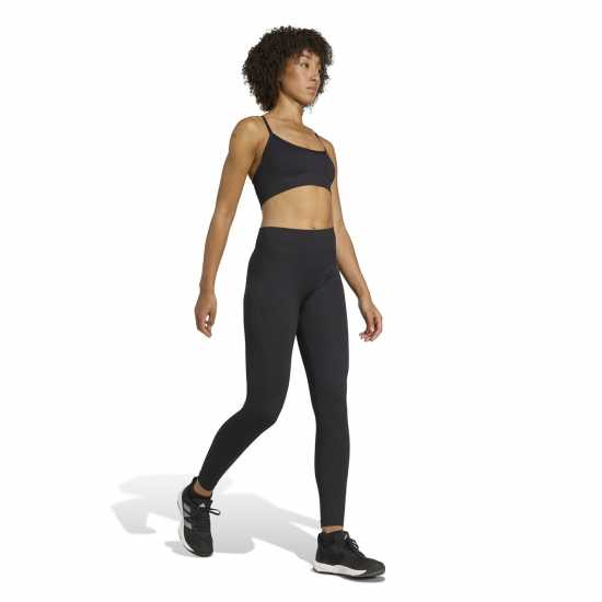 Дамски клинове за фитнес Adidas Workout Essentials Full-Length Knit Leggings Womens Adidas Workout Essentials Full-Length Knit Leggings Womens Дамски клинове за фитнес
