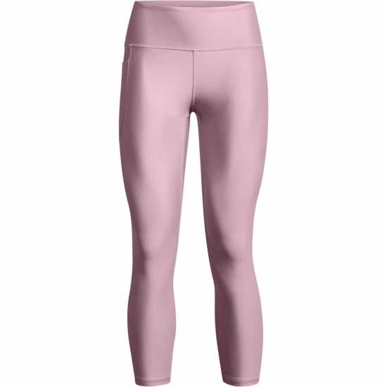 Under Armour Armour Heatgear® No-Slip Waistband Ankle Leggings Women's Фуксия/Бяло Under Armour Armour Heatgear® No-Slip Waistband Ankle Leggings Women's Фуксия/Бяло