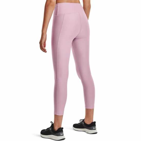 Under Armour Armour Heatgear® No-Slip Waistband Ankle Leggings Women's Фуксия/Бяло Under Armour Armour Heatgear® No-Slip Waistband Ankle Leggings Women's Фуксия/Бяло