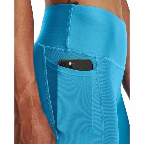 Under Armour Armour Heatgear® No-Slip Waistband Ankle Leggings Women's Синьо Under Armour Armour Heatgear® No-Slip Waistband Ankle Leggings Women's Синьо