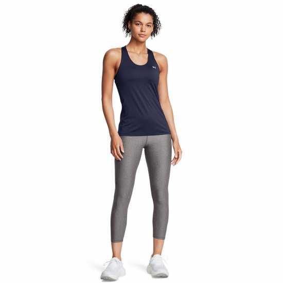 Дамски клинове за фитнес Under Armour Armour Heat Gear Hi Ankle Leggings Сиво Under Armour Armour Heat Gear Hi Ankle Leggings Сиво Дамски клинове за фитнес