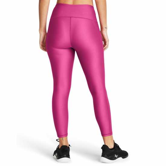 Under Armour Armour Heatgear® No-Slip Waistband Ankle Leggings Women's Астро розово/черно Under Armour Armour Heatgear® No-Slip Waistband Ankle Leggings Women's Астро розово/черно