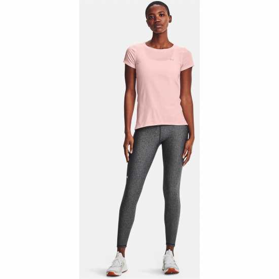 Under Armour Armour Heatgear® No-Slip Waistband  Full-Length Leggings Women's Тъмно сив хедър Дамски дрехи за фитнес
