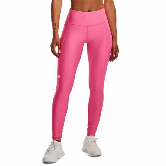 Дамски клинове за фитнес Under Armour Heatgear Performance Tights Womens Розово Under Armour Heatgear Performance Tights Womens Розово Дамски клинове за фитнес