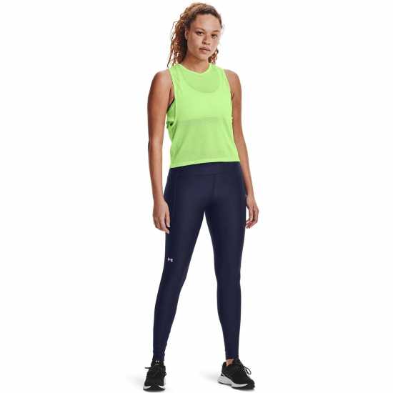 Under Armour Heatgear Performance Tights Womens Navy Дамски клинове за фитнес