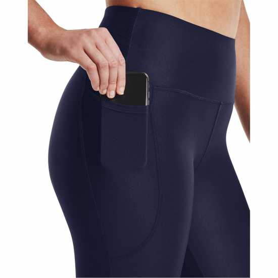 Under Armour Heatgear Performance Tights Womens Navy Дамски клинове за фитнес