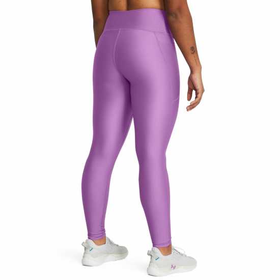 Under Armour Armour Heatgear® No-Slip Waistband  Full-Length Leggings Women's Прованс Лилаво Дамски дрехи за фитнес