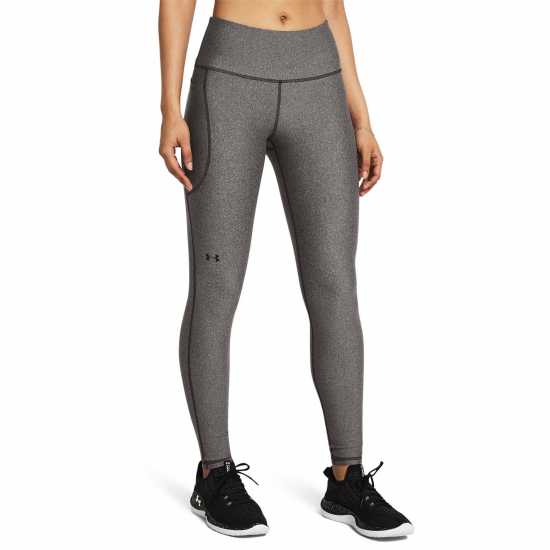 Дамски дрехи за фитнес Under Armour Armour Heatgear® No-Slip Waistband Full-Length Leggings Women's Въглен/Хийтър Under Armour Armour Heatgear® No-Slip Waistband Full-Length Leggings Women's Въглен/Хийтър Дамски дрехи за фитнес