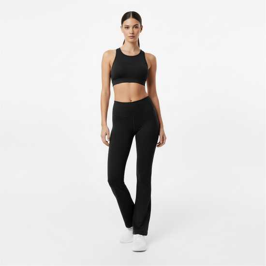 Usa Pro Flare Legging Womens Black 