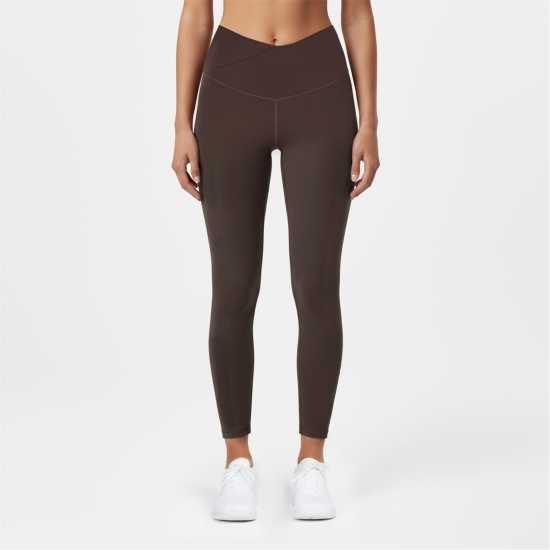Usa Pro Wrap Legging Womens Espresso 