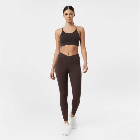 Usa Pro Wrap Legging Womens Espresso 