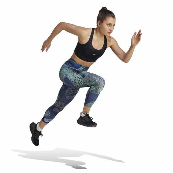 Adidas Adizero Allover Print 7/8 Leggings Womens  Дамски клинове за фитнес