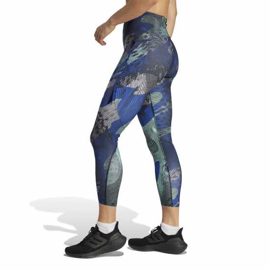 Adidas Adizero Allover Print 7/8 Leggings Womens  Дамски клинове за фитнес