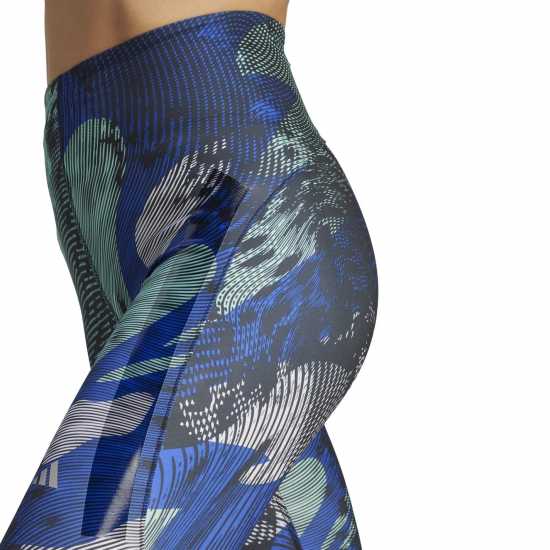 Adidas Adizero Allover Print 7/8 Leggings Womens  Дамски клинове за фитнес
