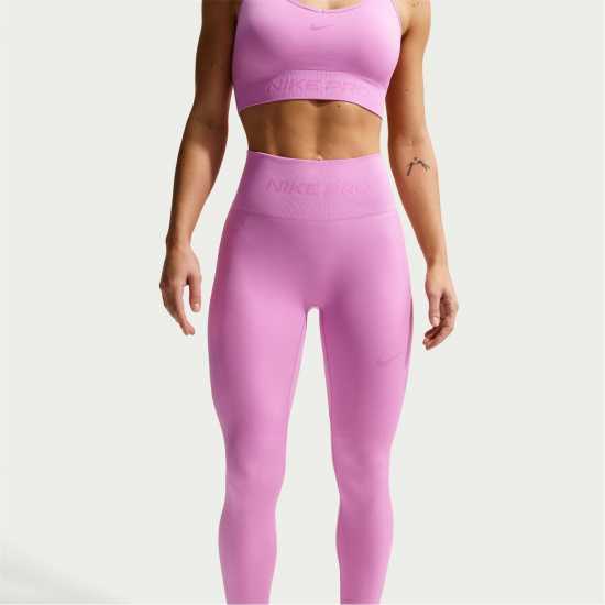 Nike Women's Performance Gym Legging Light Magenta 