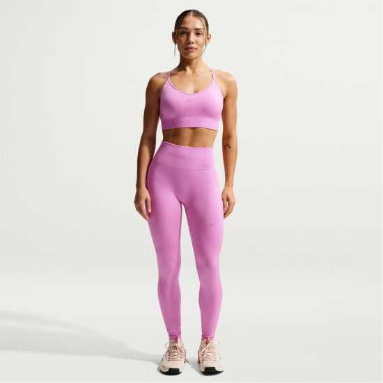 Nike Women's Performance Gym Legging Light Magenta 