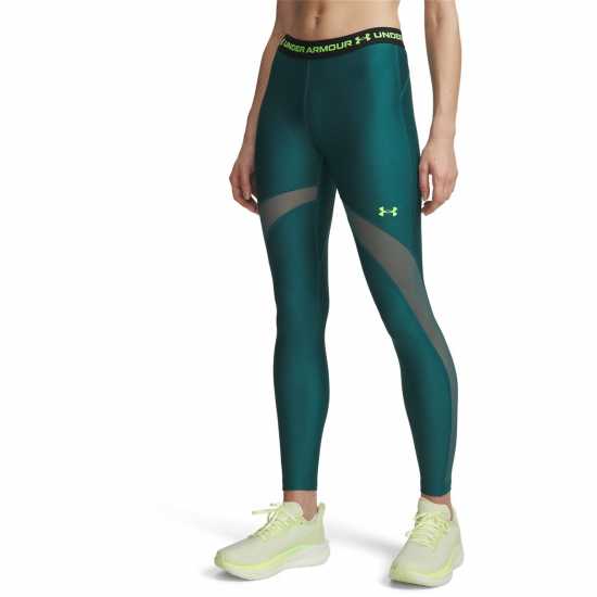 Under Armour Ua Hg Mesh Tight Ld62 R Green/H Green 