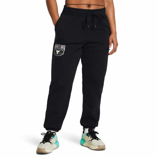 Дамски клинове за фитнес Under Armour Armour Pjt Rck Q1 Hw Terry Pant Tracksuit Bottom Womens Under Armour Armour Pjt Rck Q1 Hw Terry Pant Tracksuit Bottom Womens Дамски клинове за фитнес