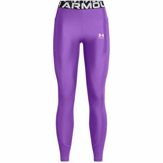 Under Armour Women's Heatgear Gym Leggings Лилаво 