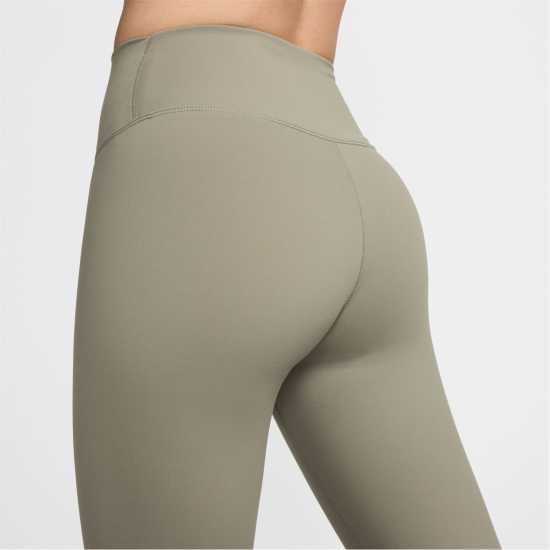 Nike One High-Rise 7/8 Tight Womens Светло зелено/ Черно Дамски клинове за фитнес