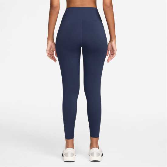 Nike One High-Rise 7/8 Tight Womens Midnight Navy Дамски клинове за фитнес