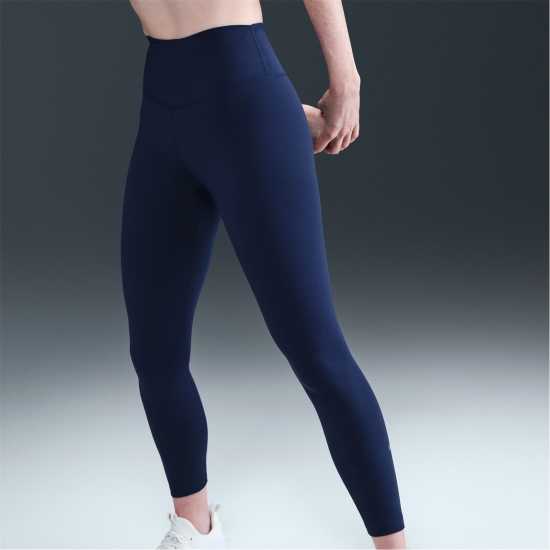 Nike One High-Rise 7/8 Tight Womens Midnight Navy Дамски клинове за фитнес