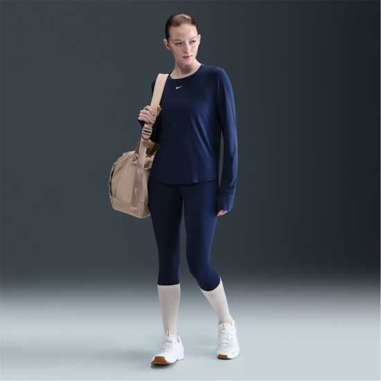 Nike One High-Rise 7/8 Tight Womens Midnight Navy Дамски клинове за фитнес