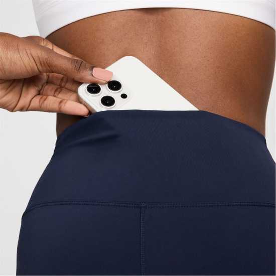 Nike One High-Rise 7/8 Tight Womens Obsidian Дамски клинове за фитнес