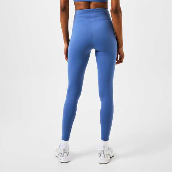 Usa Pro Pro Crossover Waistband Legging Womens Бижу Син Дамски клинове за фитнес