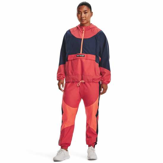 Under Armour Armour Rush Woven Pants Womens Red Дамски клинове за фитнес