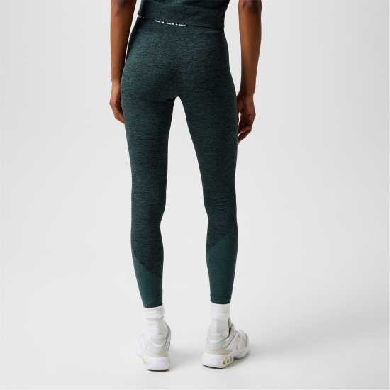 Everlast Seamless Logo Leggings Womens Зелено Марл Дамски клинове за фитнес