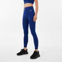 Everlast Contour Panel Leggings Womens Ярко морско синьо Дамски клинове за фитнес