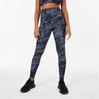 Everlast Contour Panel Leggings Rock Camo Print Дамски клинове за фитнес