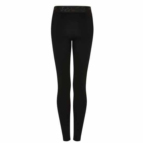 Everlast Seamless Logo Leggings Womens Черно Дамски клинове за фитнес