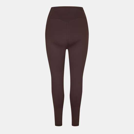 Usa Pro Core High Rise Leggings Womens Espresso 