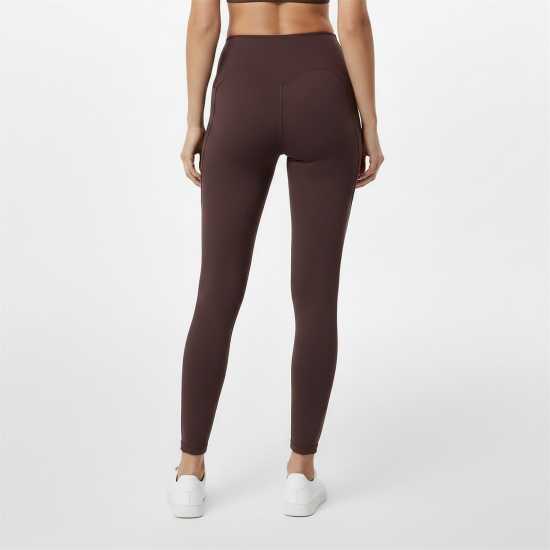 Usa Pro Usapro Core High Rise Leggings Womens Espresso Usa Pro Usapro Core High Rise Leggings Womens Espresso