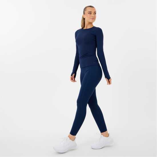 Usa Pro Core High Rise Leggings Womens Морска синьо Дамски клинове за фитнес
