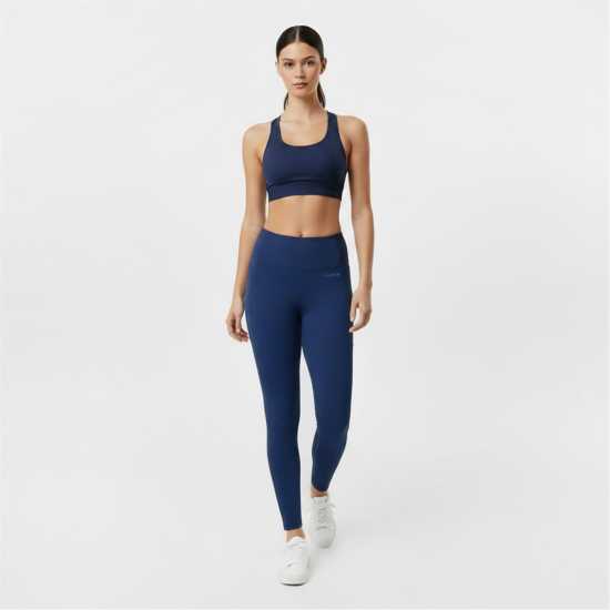 Дамски клинове за фитнес Usa Pro Core High Rise Leggings Womens Морска синьо Usa Pro Core High Rise Leggings Womens Морска синьо Дамски клинове за фитнес